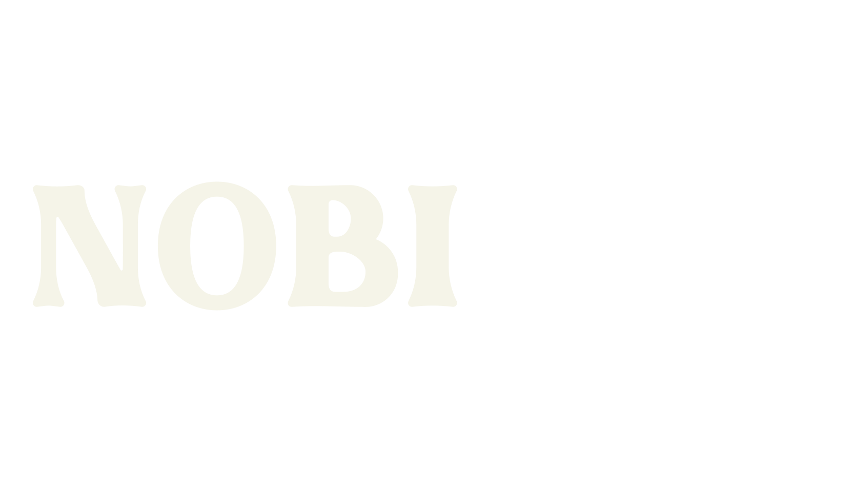 NOBIGGY, vintage font preview