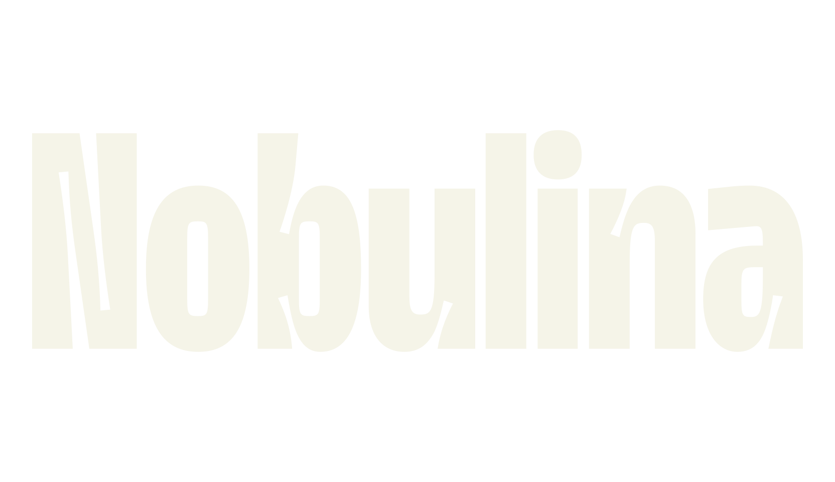 Nobulina, tall font preview