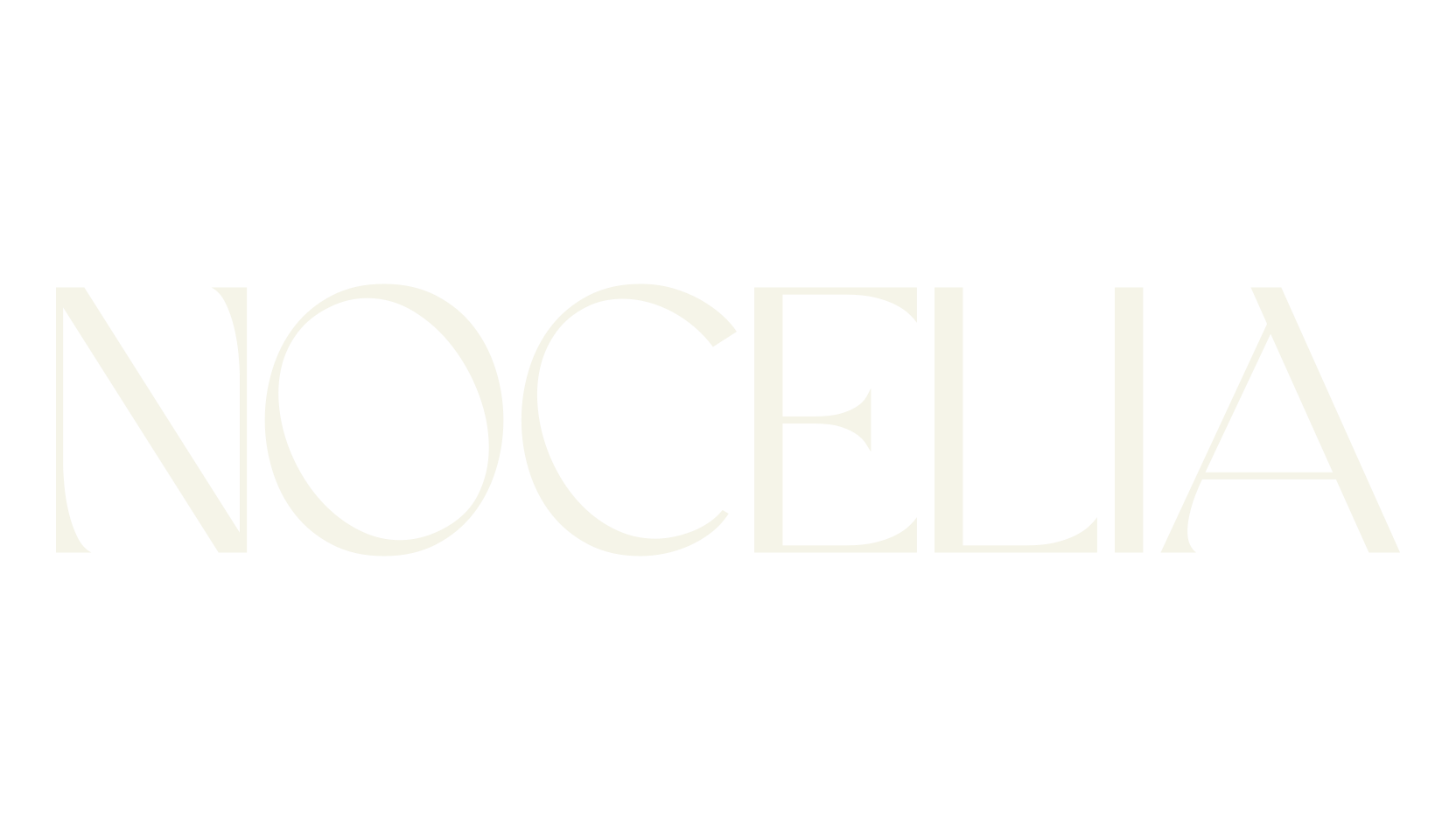 NOCELIA, sans serif font preview