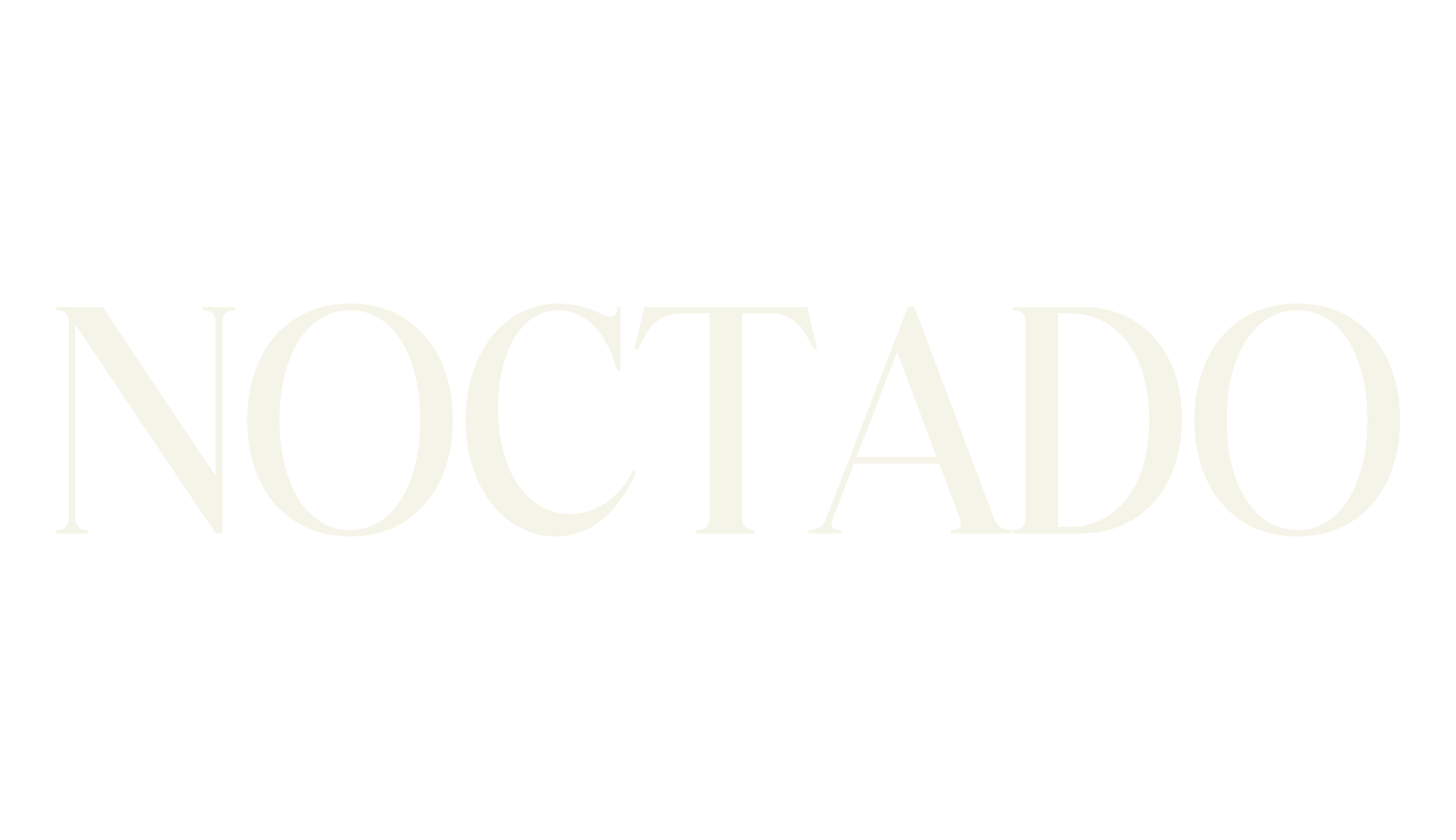NOCTADO, serif font preview
