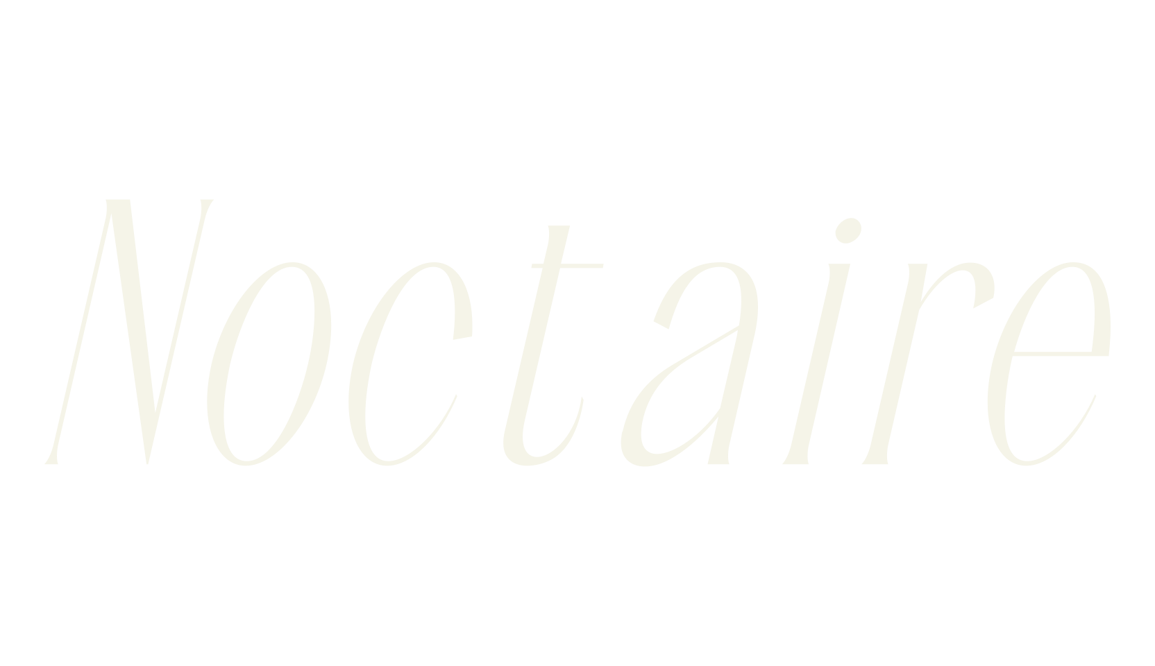 Noctaire, thin font preview