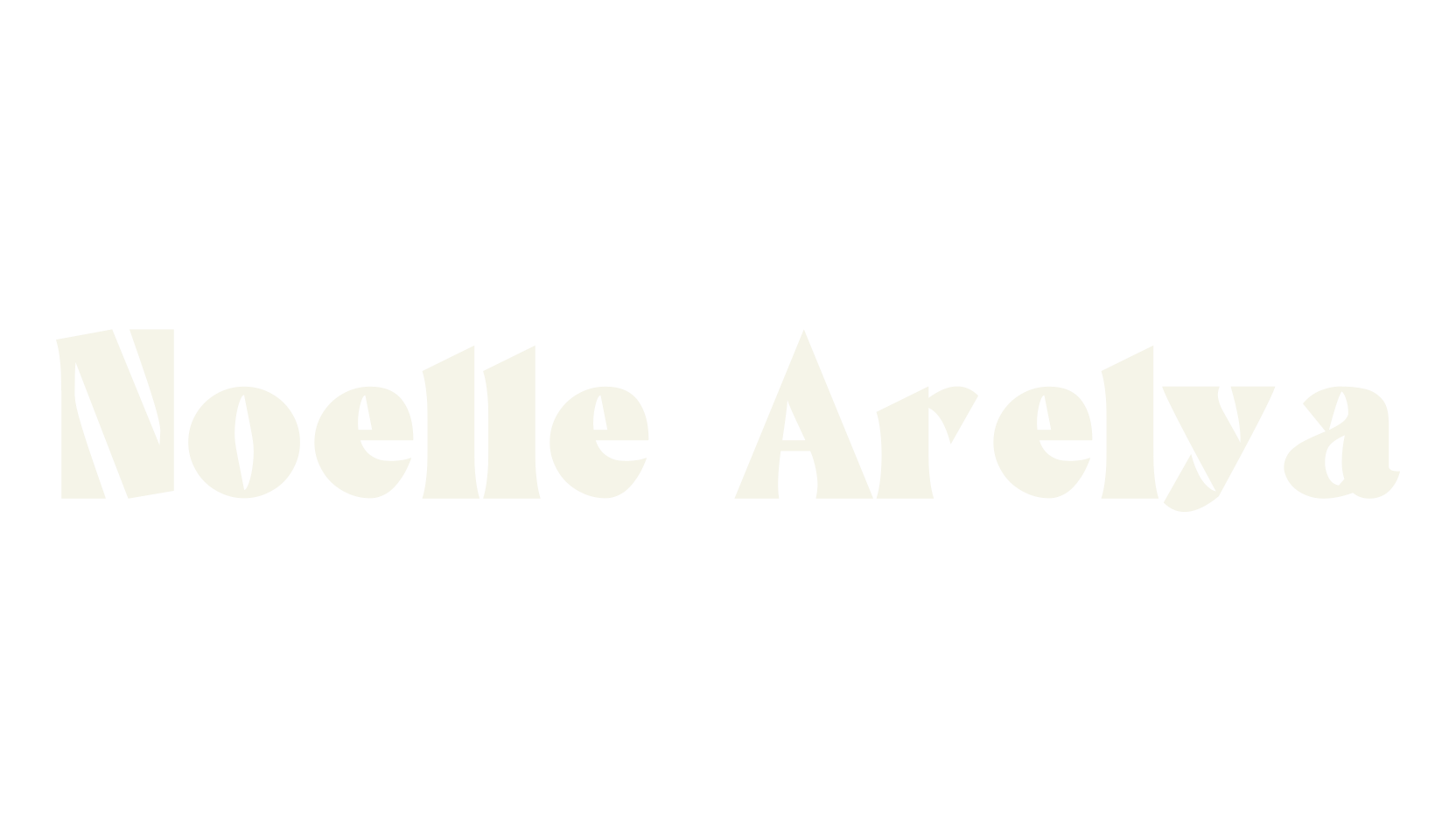 Noelle Arelya, retro font preview