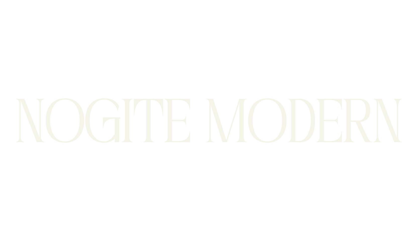 Nogite Modern, display market font preview