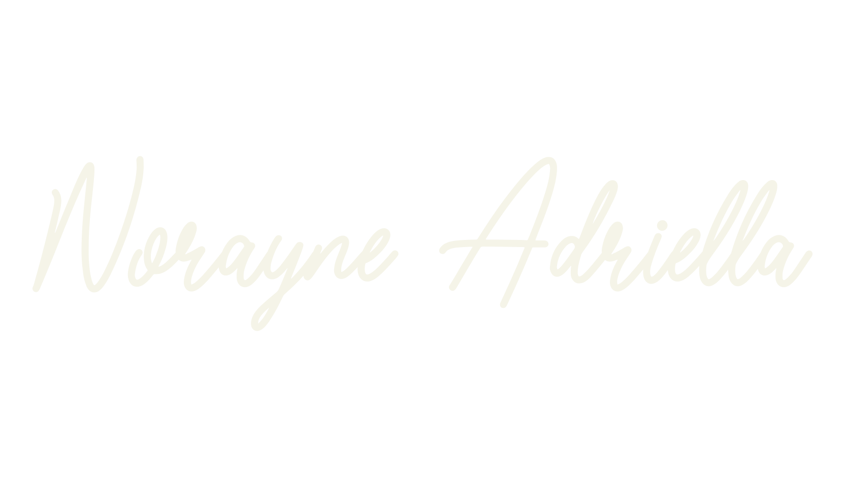 Norayne Adriella, 1990s font preview