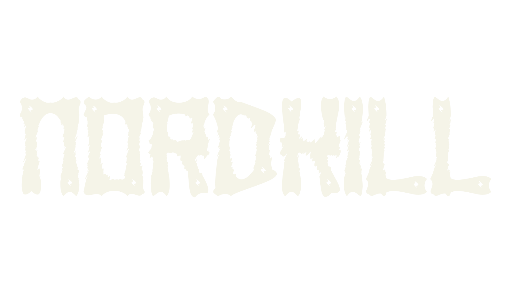 Nordkill, black metal font preview