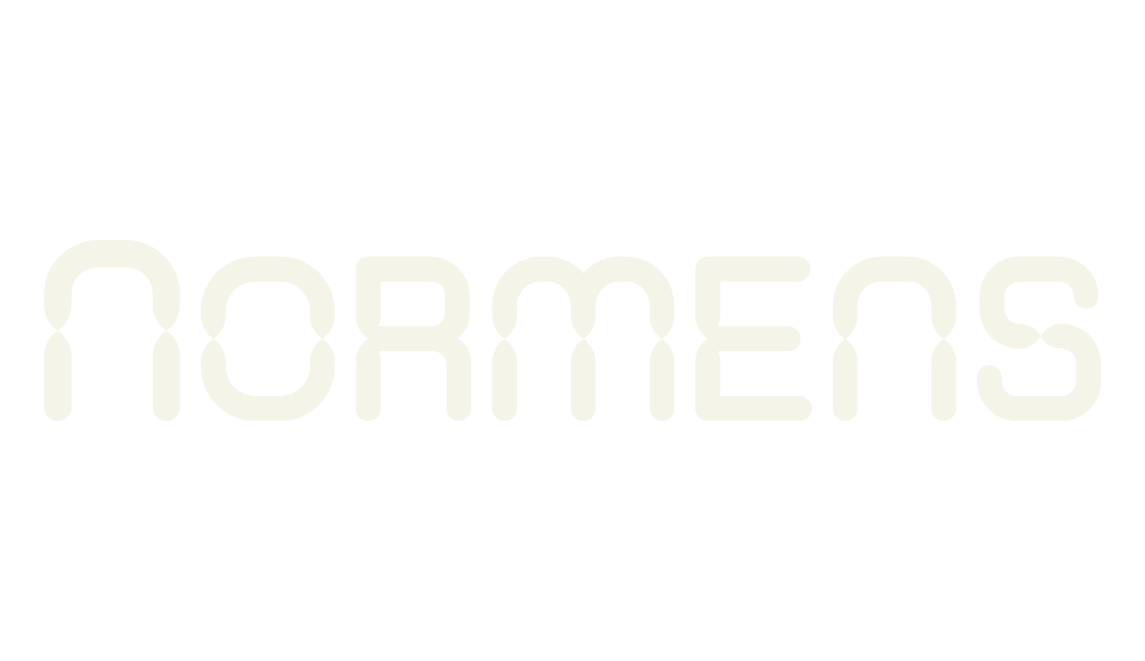 Normens, serif font preview