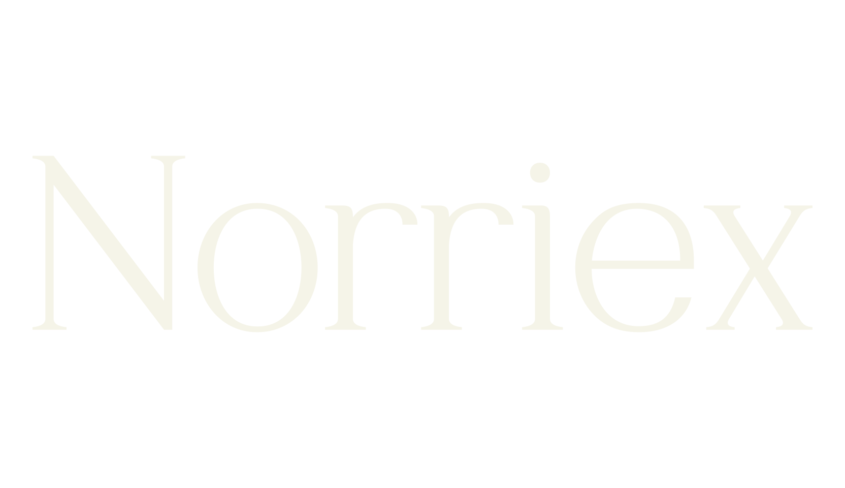 Norriex, premium font preview