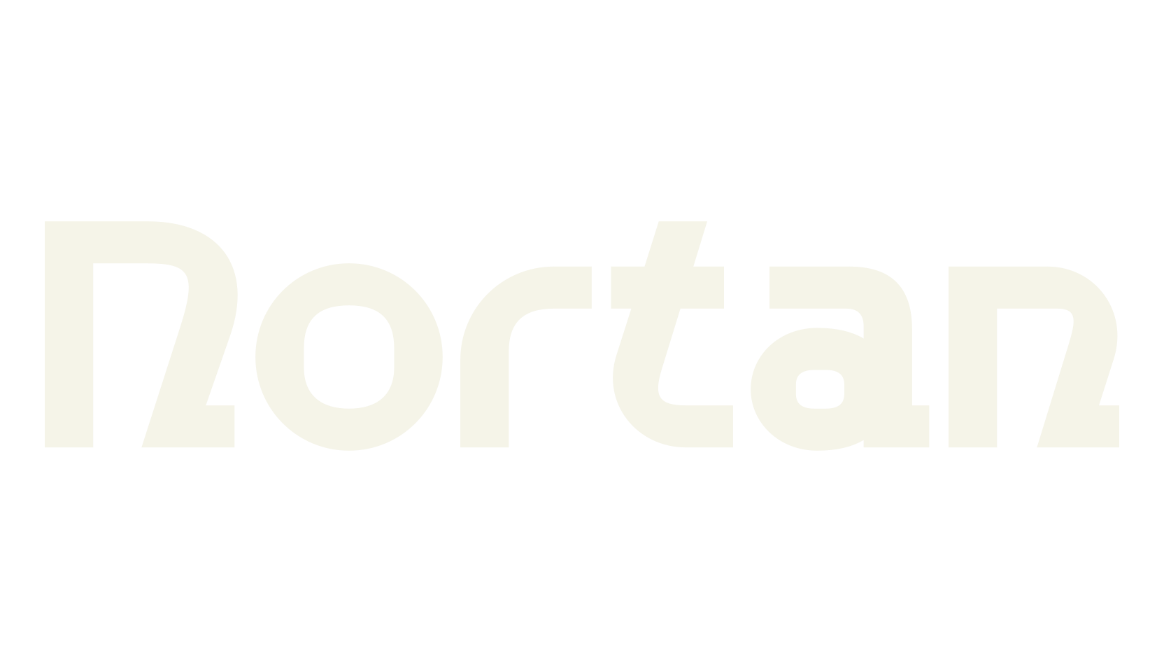 Nortan, logo font preview
