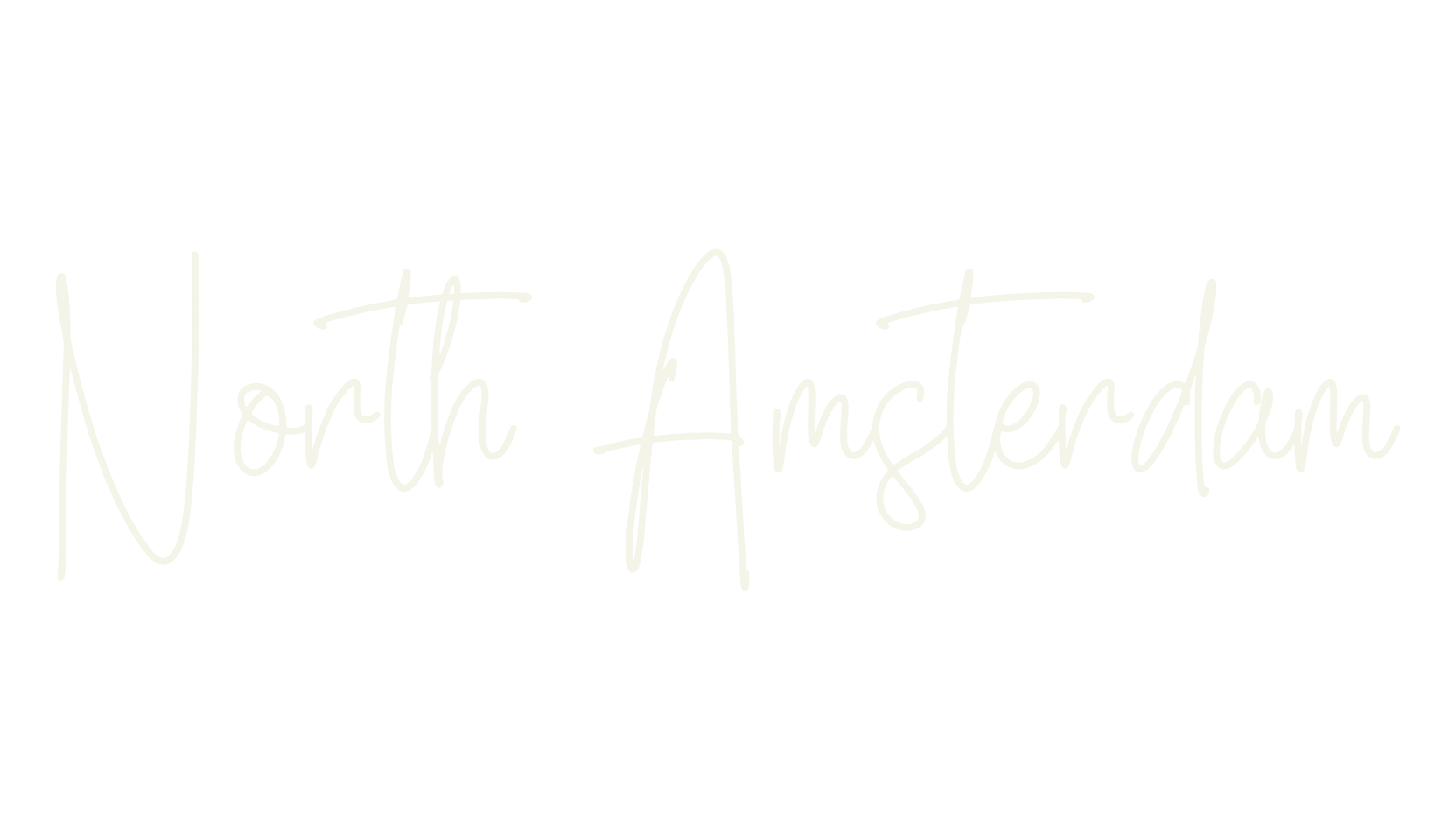 North Amsterdam, script font preview