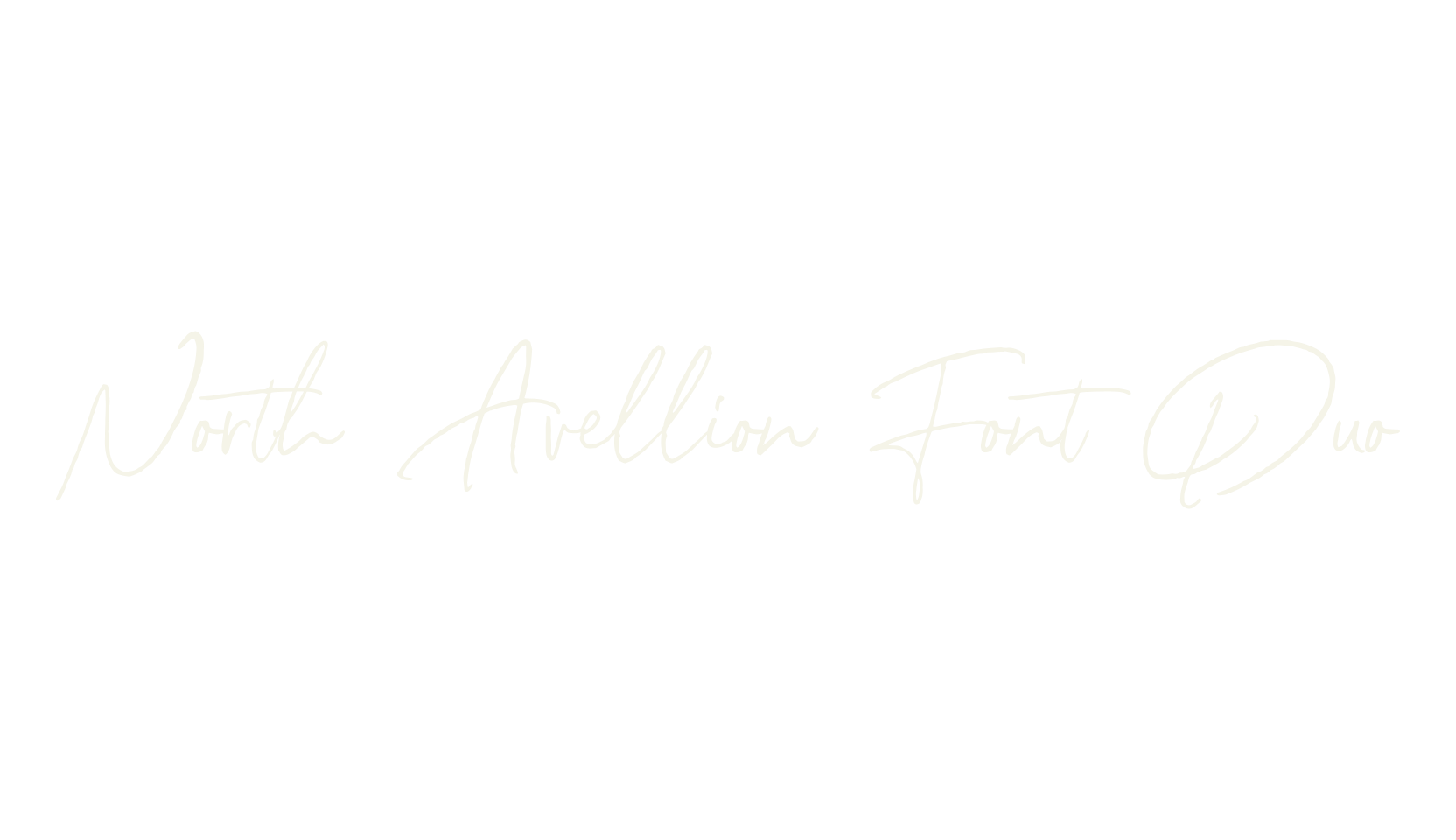 North Avellion Font Duo, sans font preview