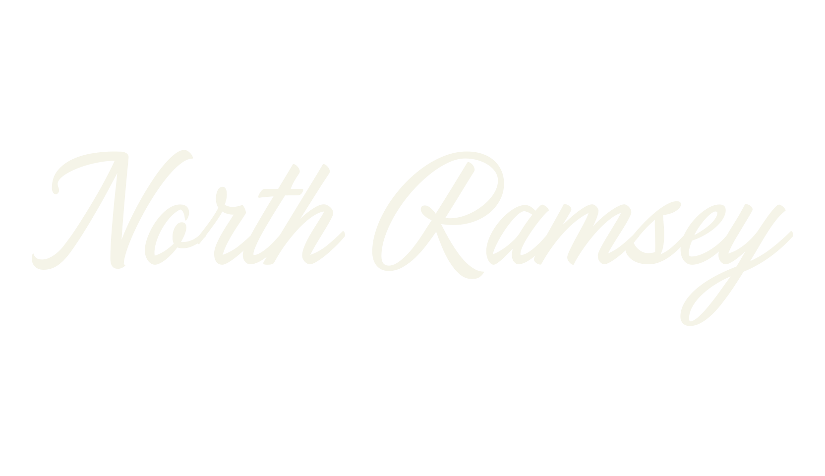 North Ramsey, fashion script font preview
