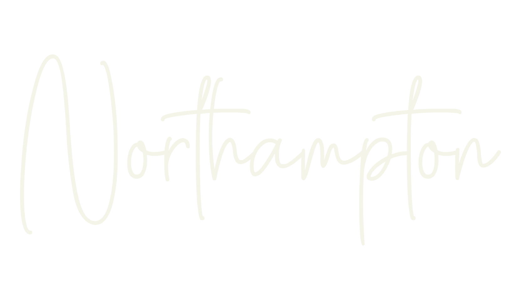Northampton, cursive font preview