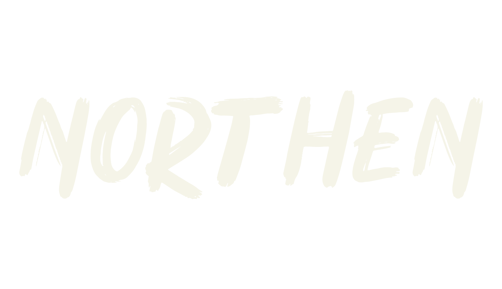 NORTHEN, typography font preview