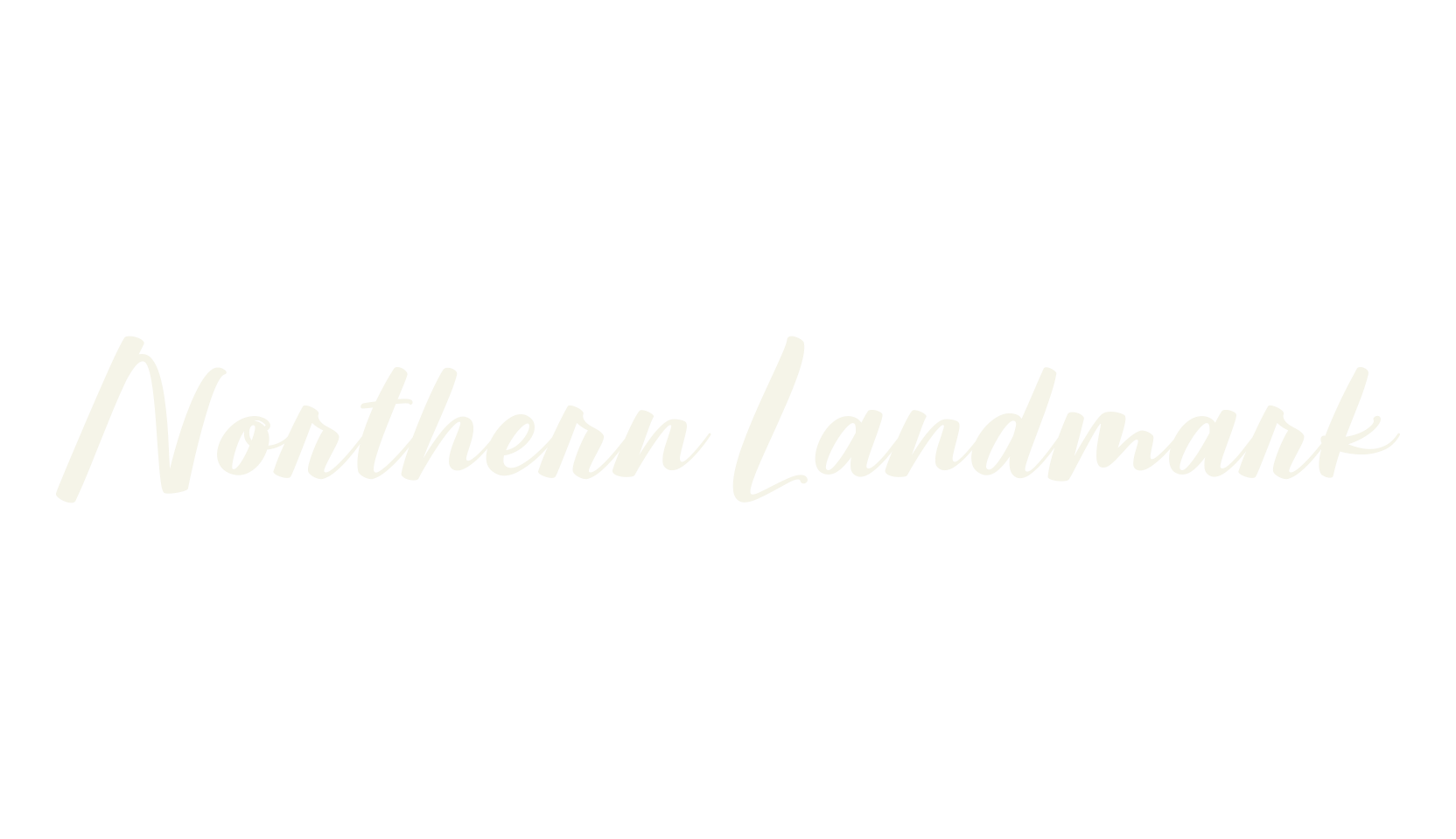 Northern Landmark, fashion script font preview