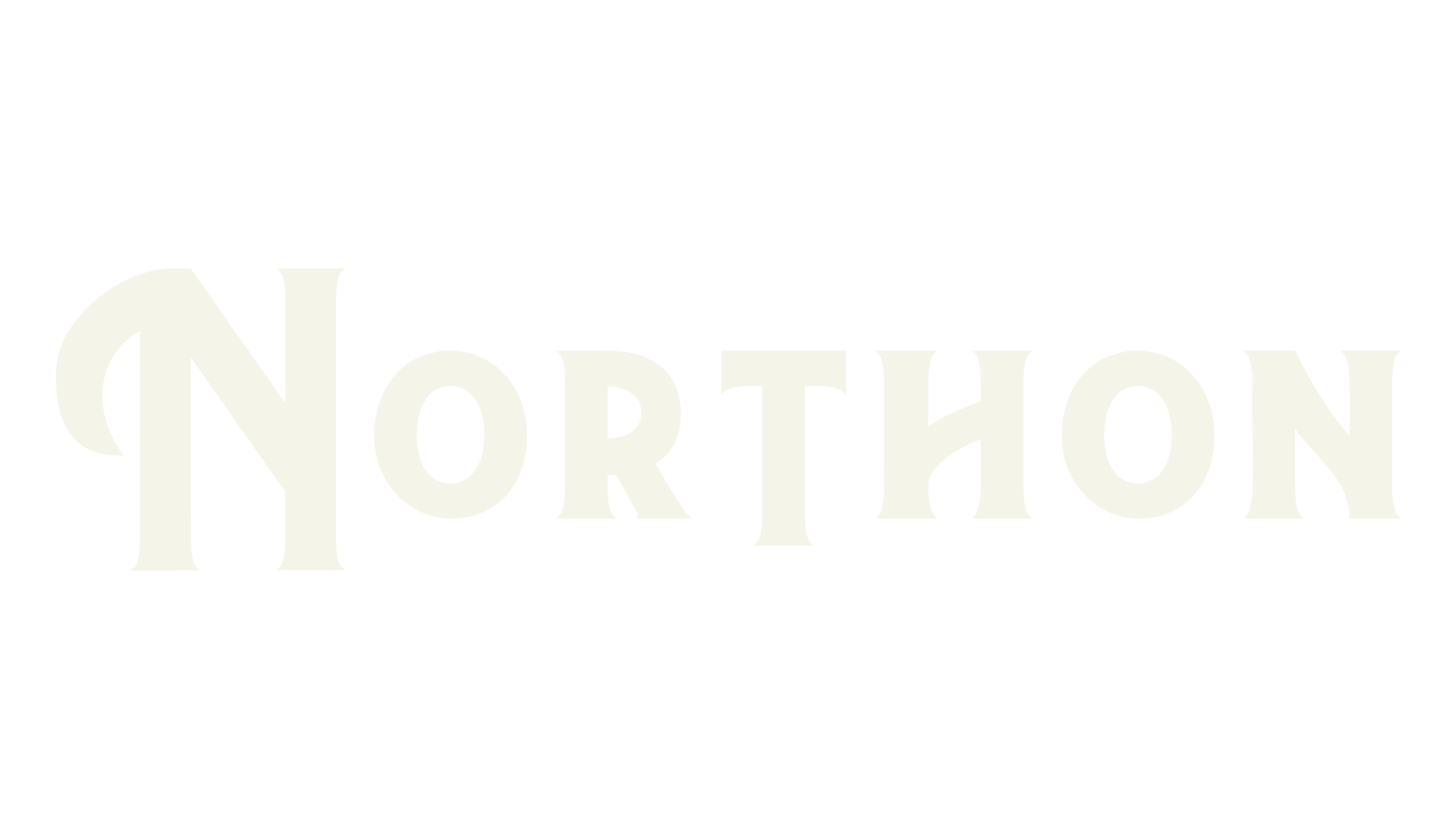 Northon, vintage font preview