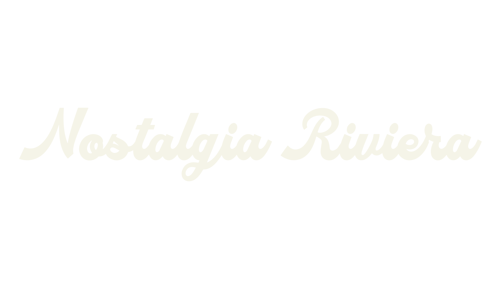 Nostalgia Riviera, script font preview