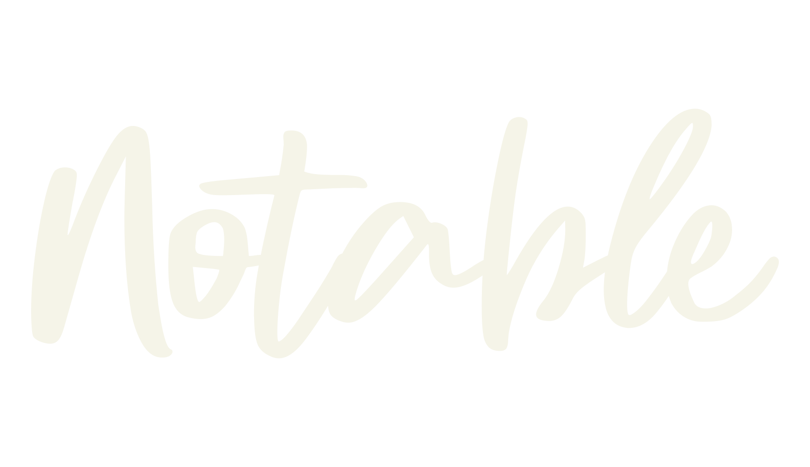 Notable, handwriting font preview