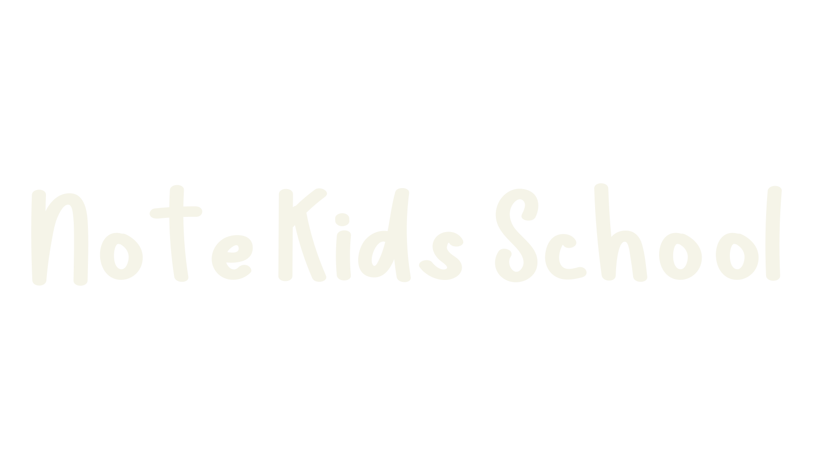 Note Kids School, children font preview