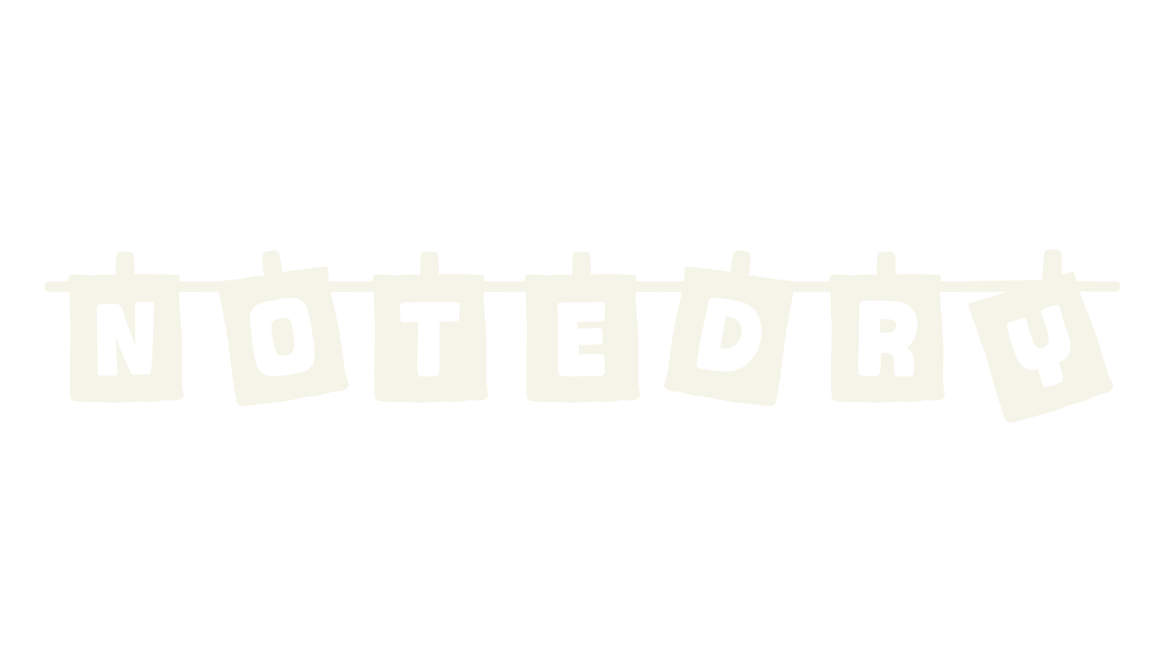 Notedry, display market font preview