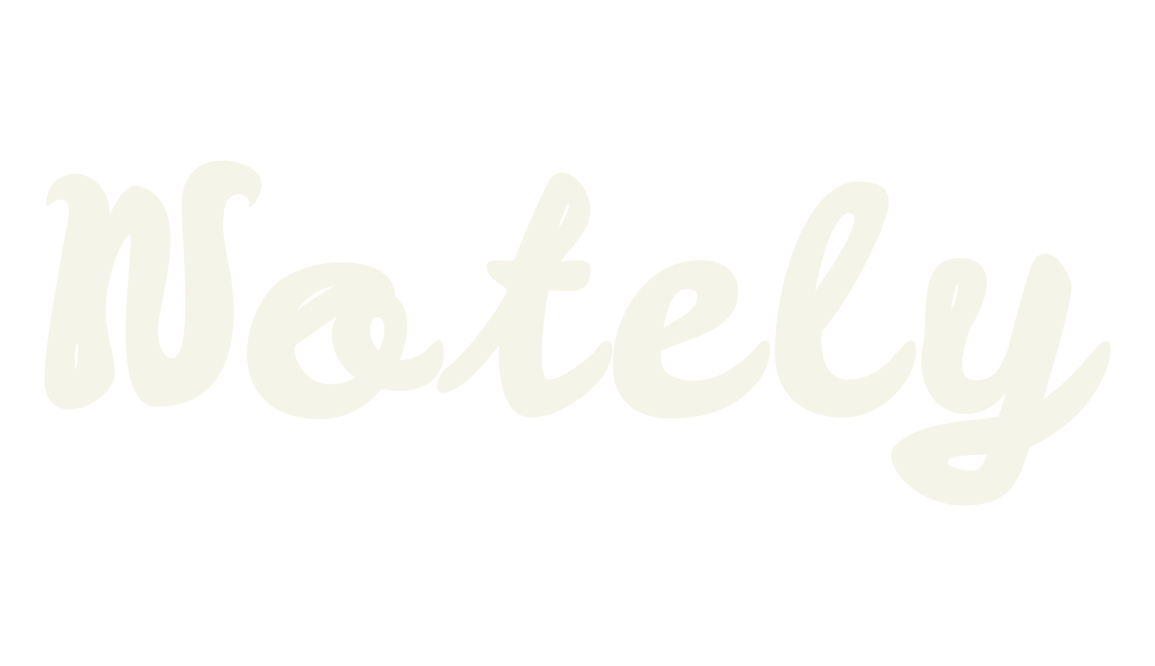 Notely, handwritten font preview