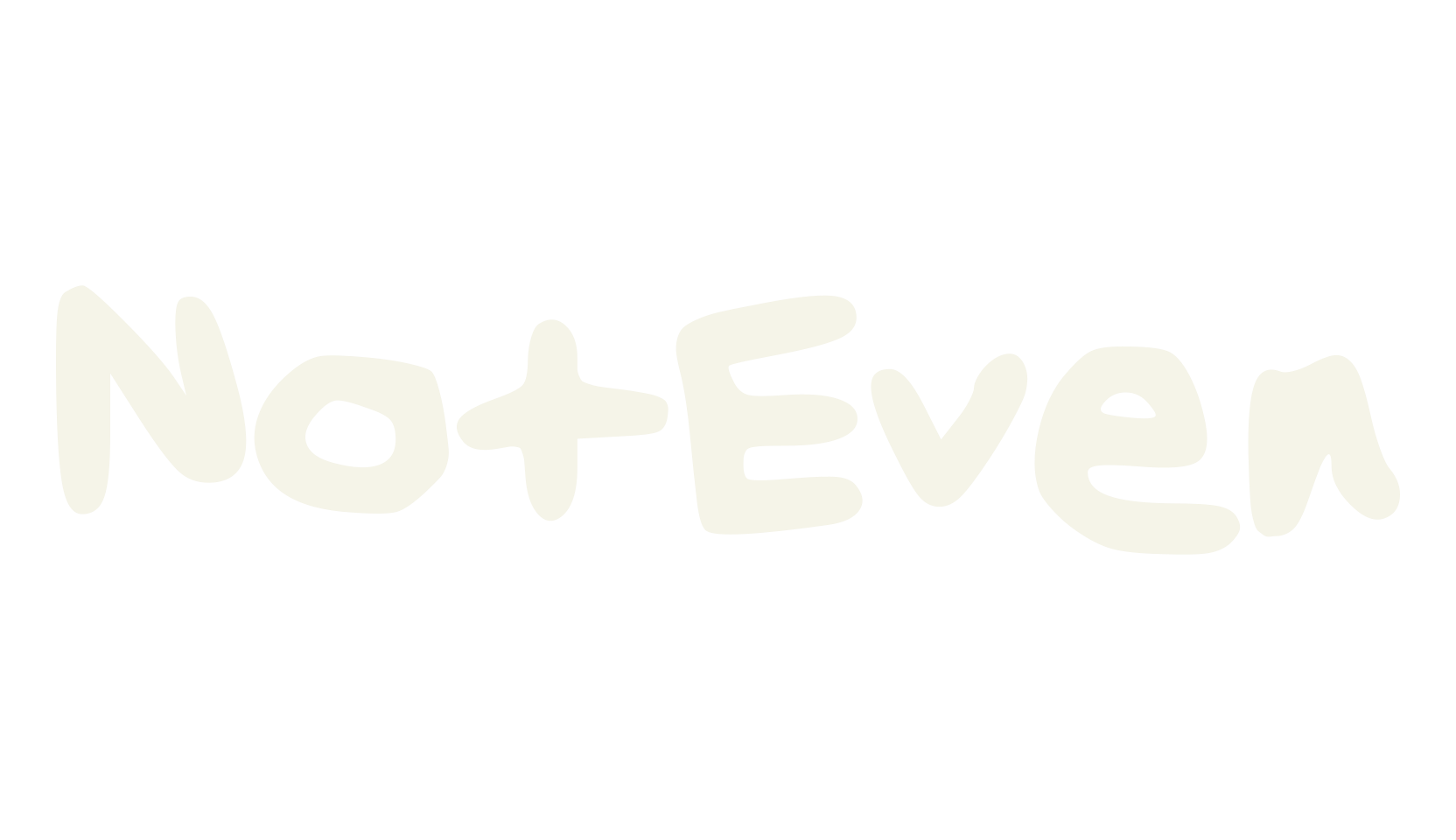 NotEven, handwriting font preview