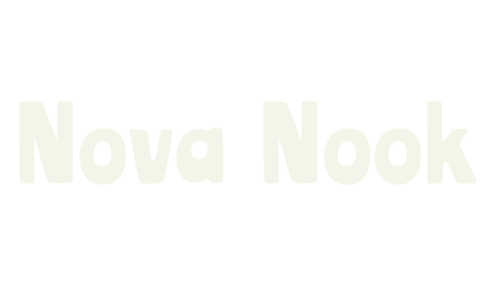 Nova Nook, modern font preview
