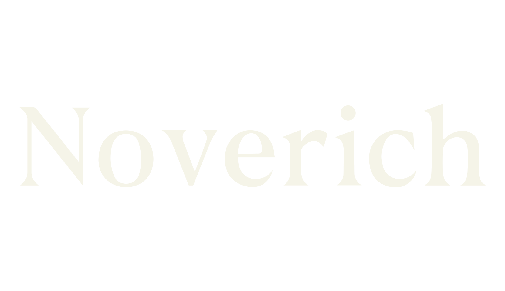 Noverich, elegant font preview