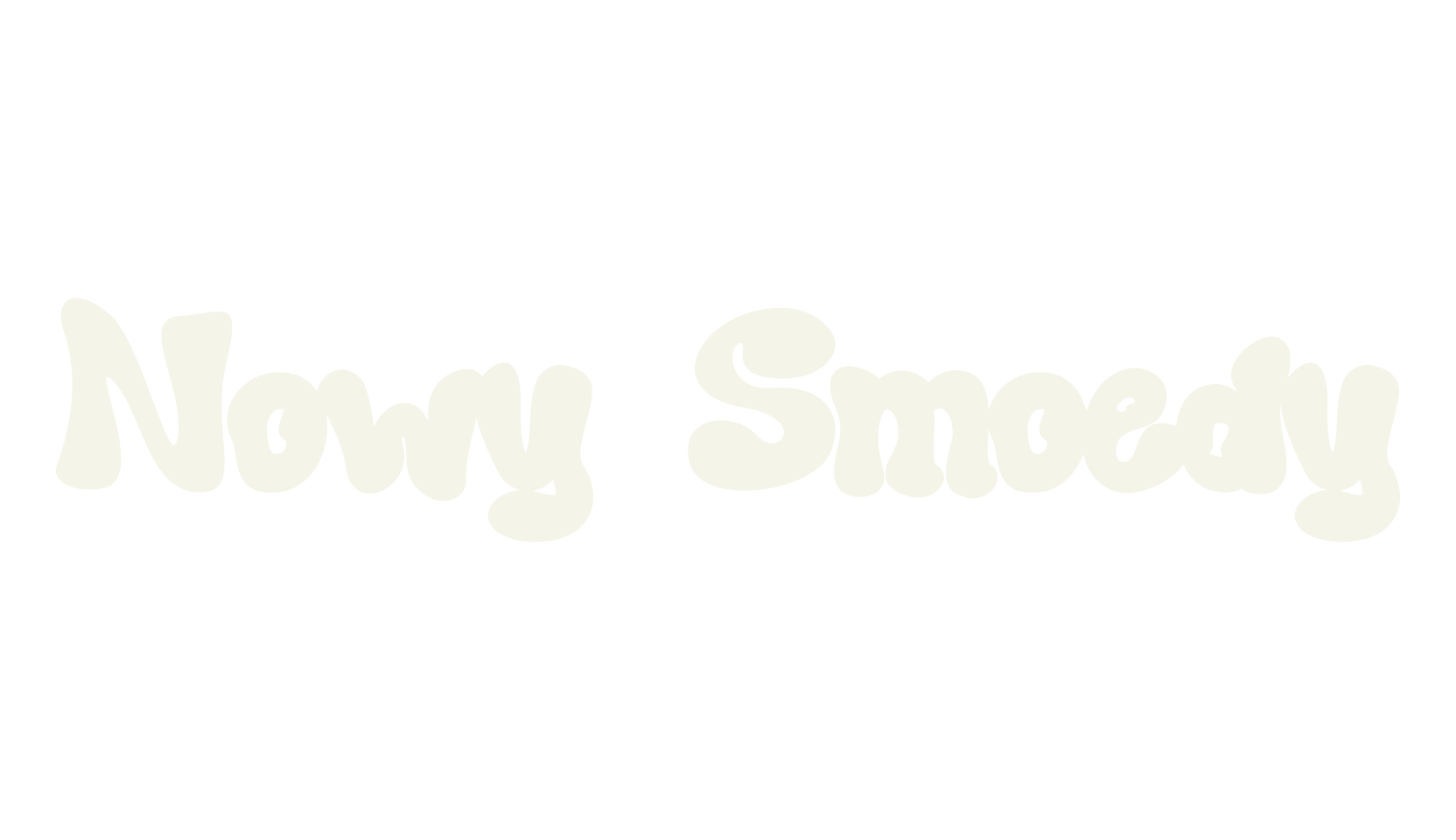 Nowy Smoedy, funky font preview