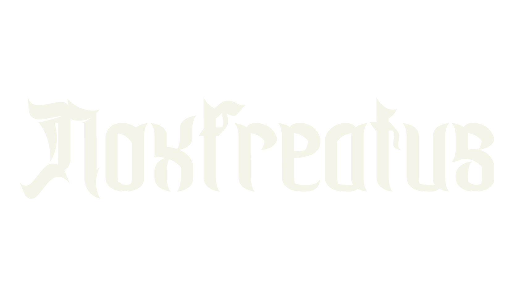 Noxfreatus, gothic font preview