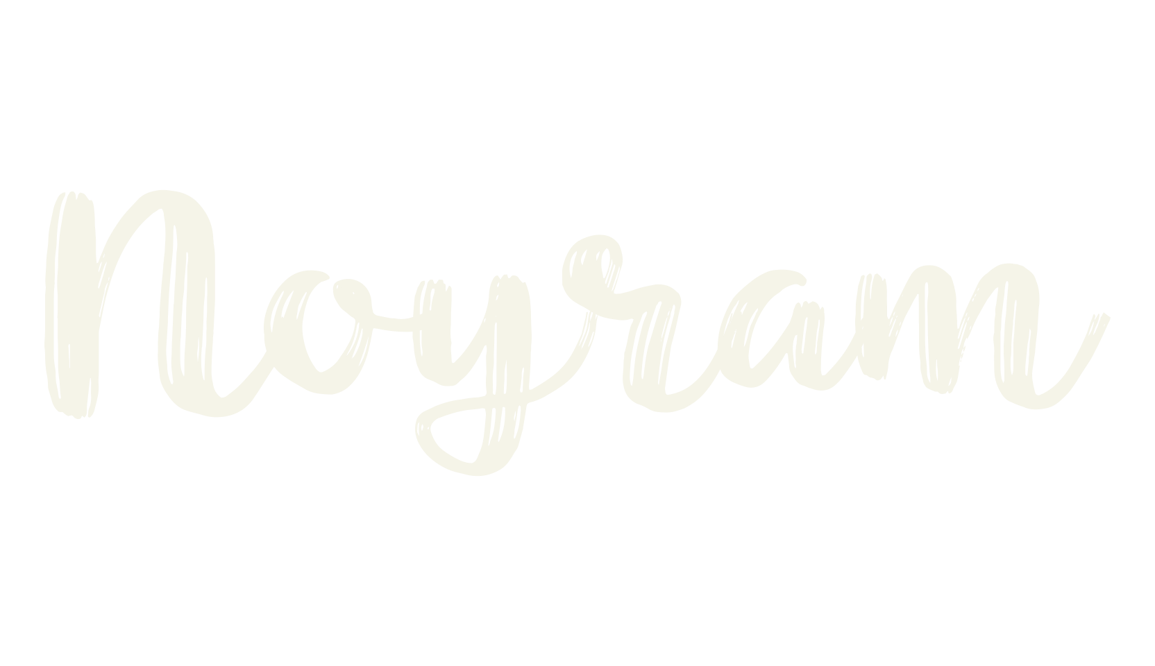 Noyram, masculine font preview