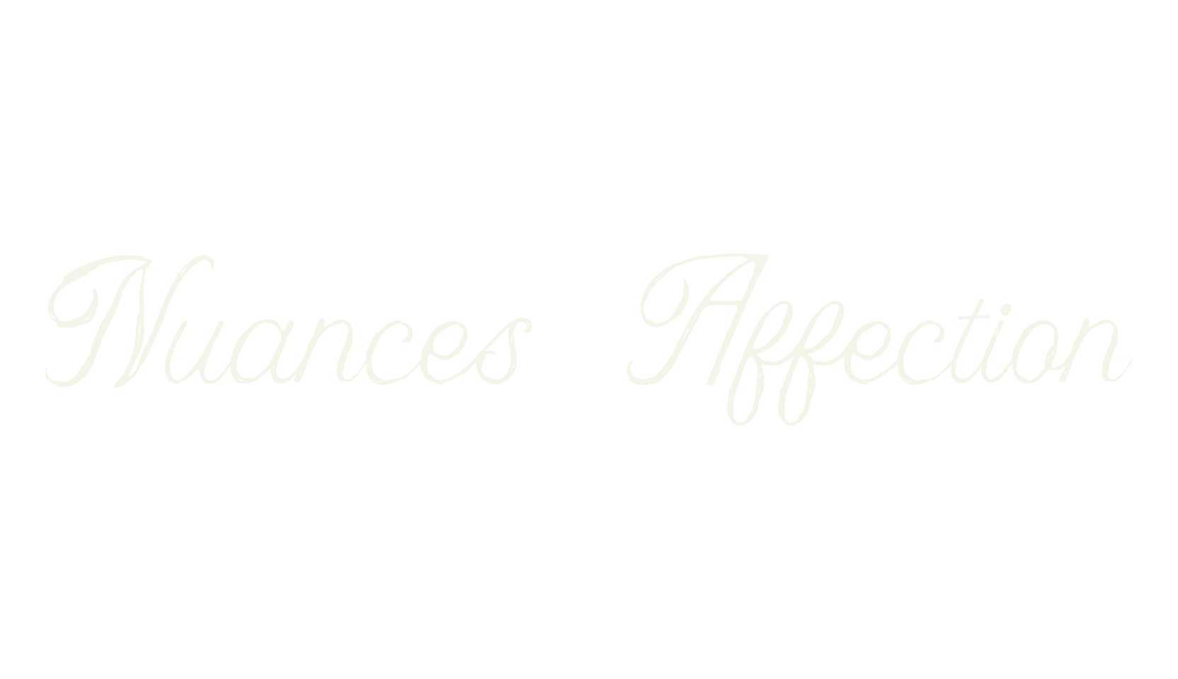 Nuances Affection, fashion script font preview