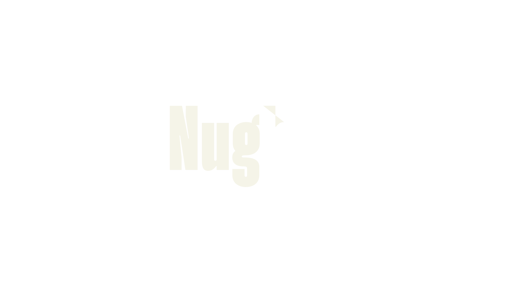 Nughie, bold font preview