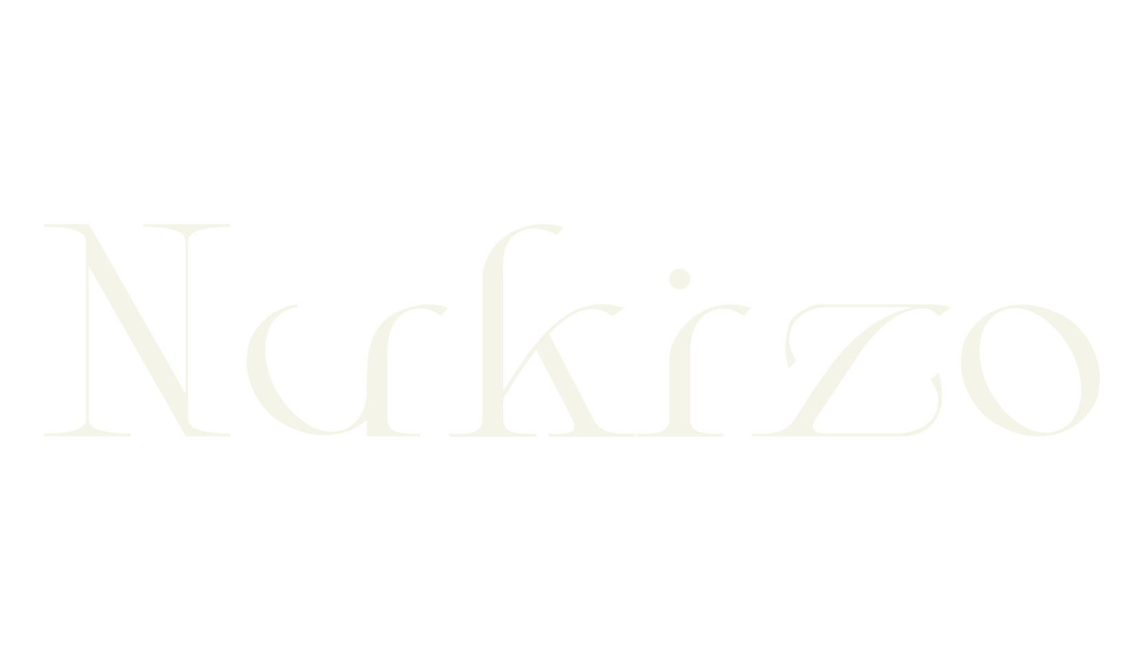 Nukizo, thin font preview