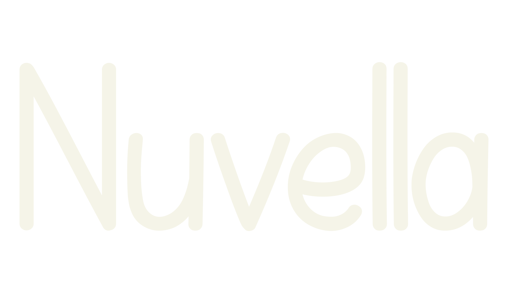 Nuvella, bold font preview