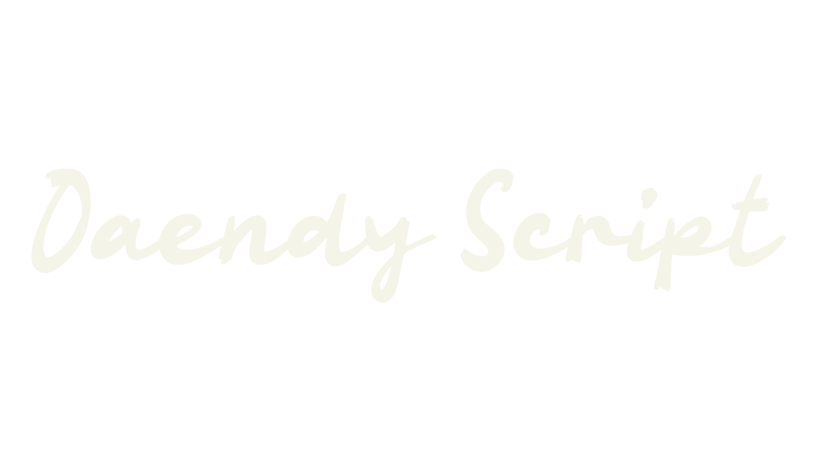 Oaendy Script, script font preview