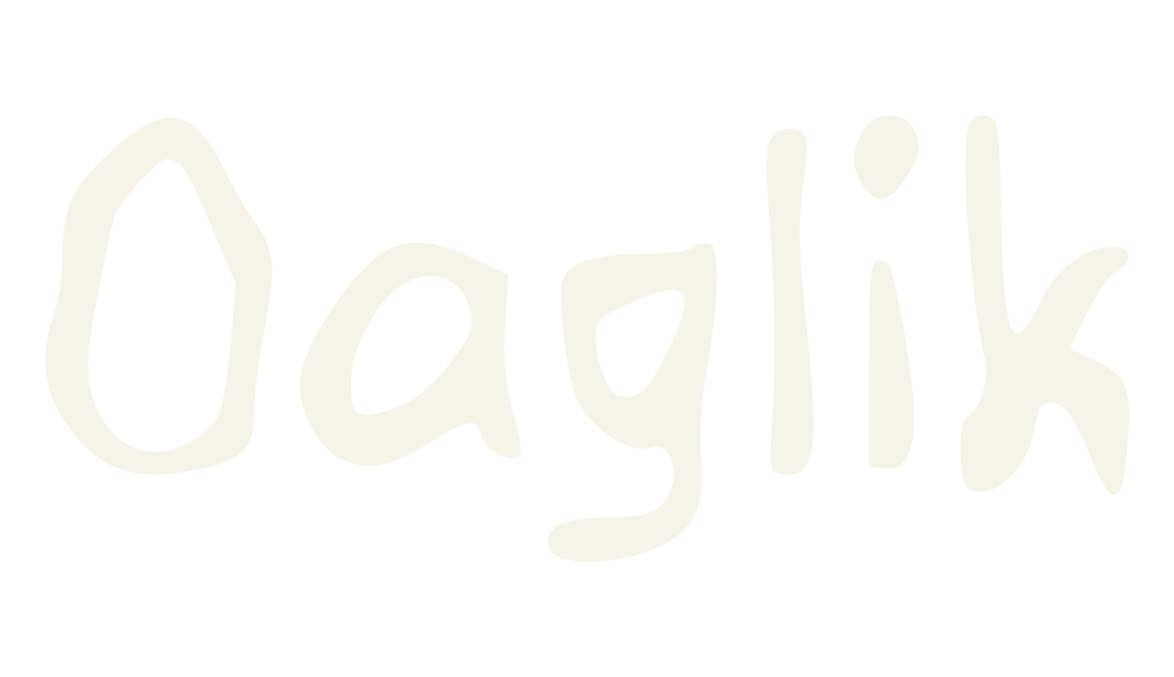 Oaglik, wavy font preview