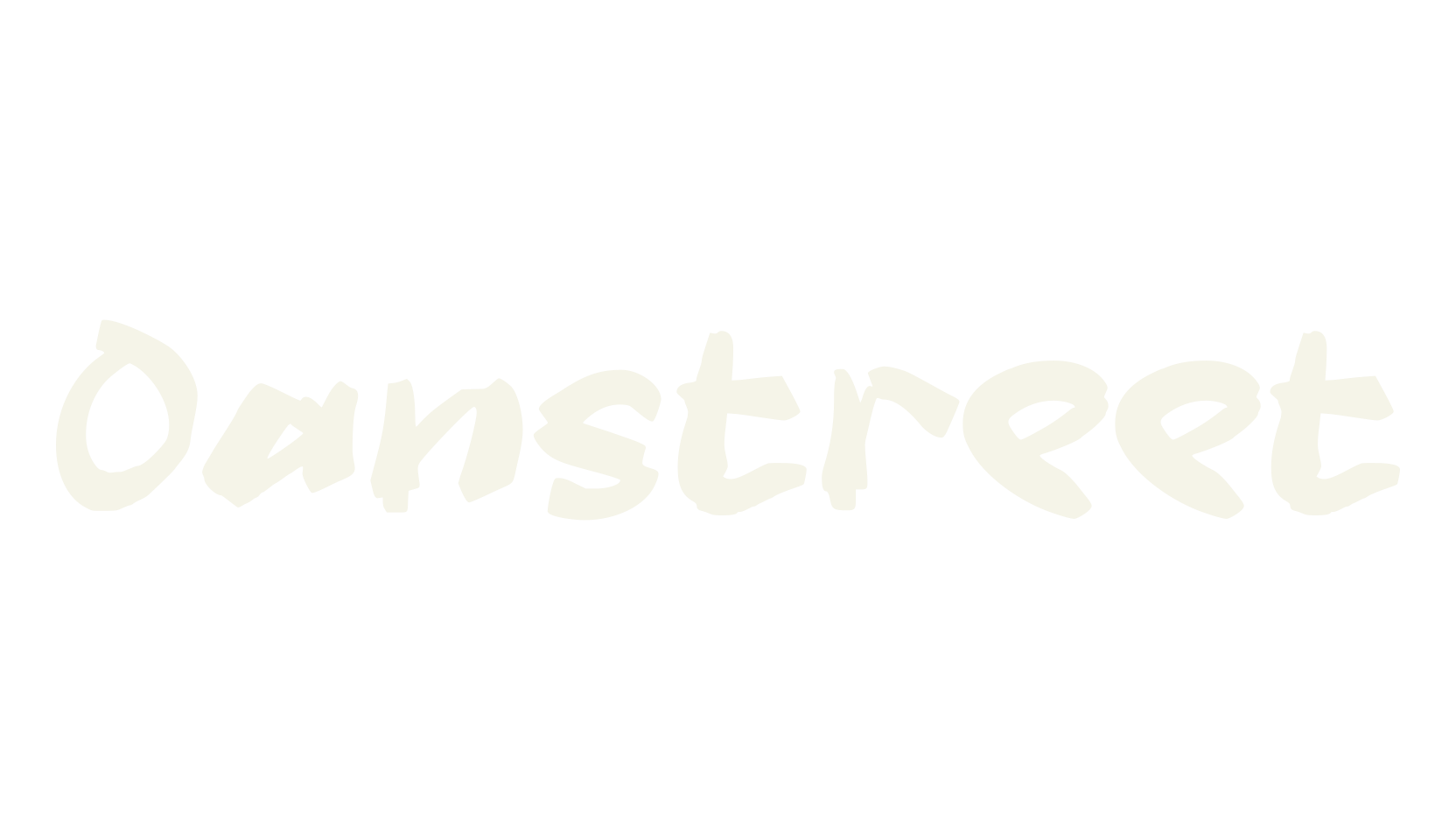 Oanstreet, street art font preview