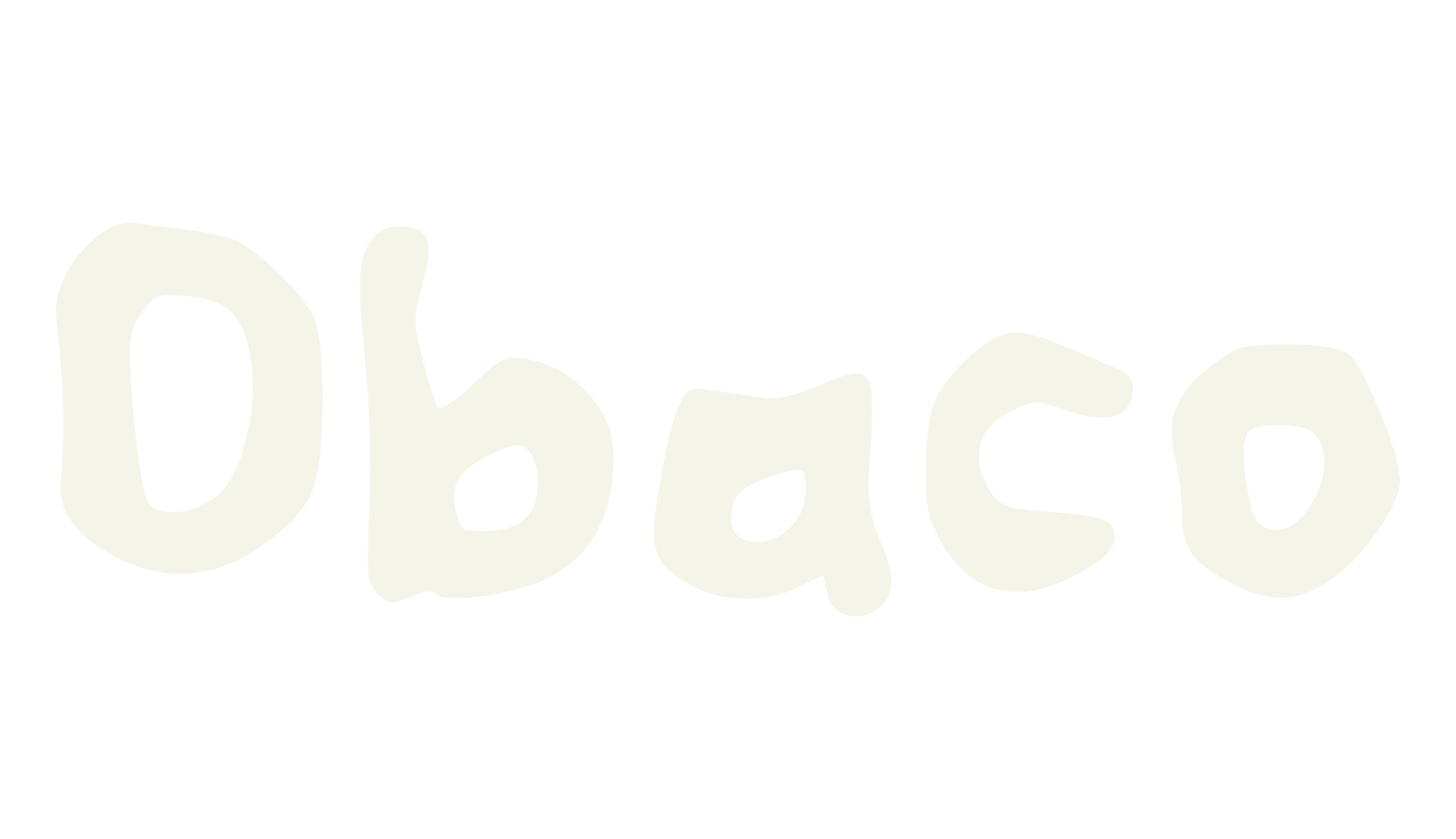 Obaco, liquid font preview
