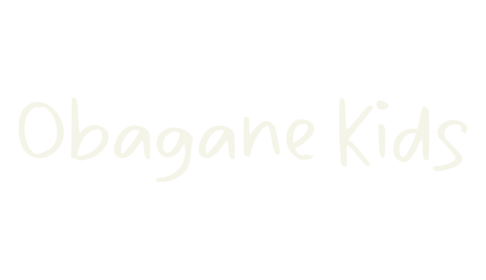 Obagane Kids, children font preview