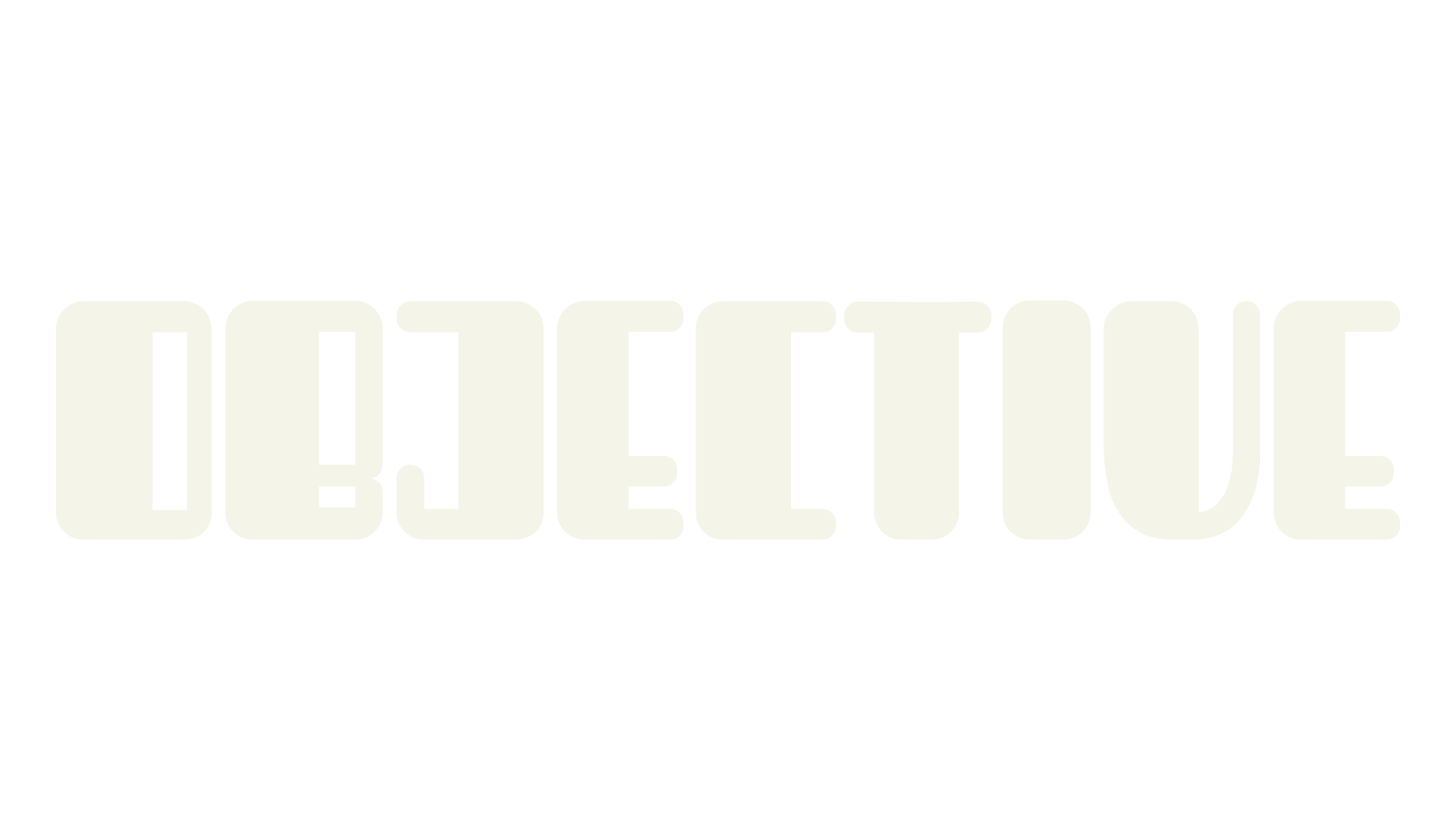 Objective, 3d font preview