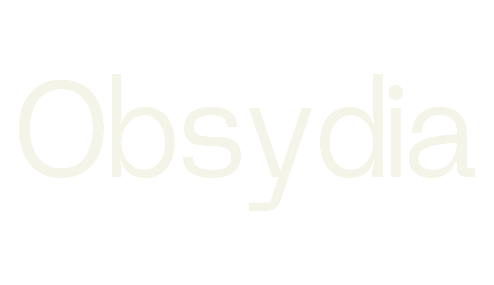 Obsydia, lettering font preview