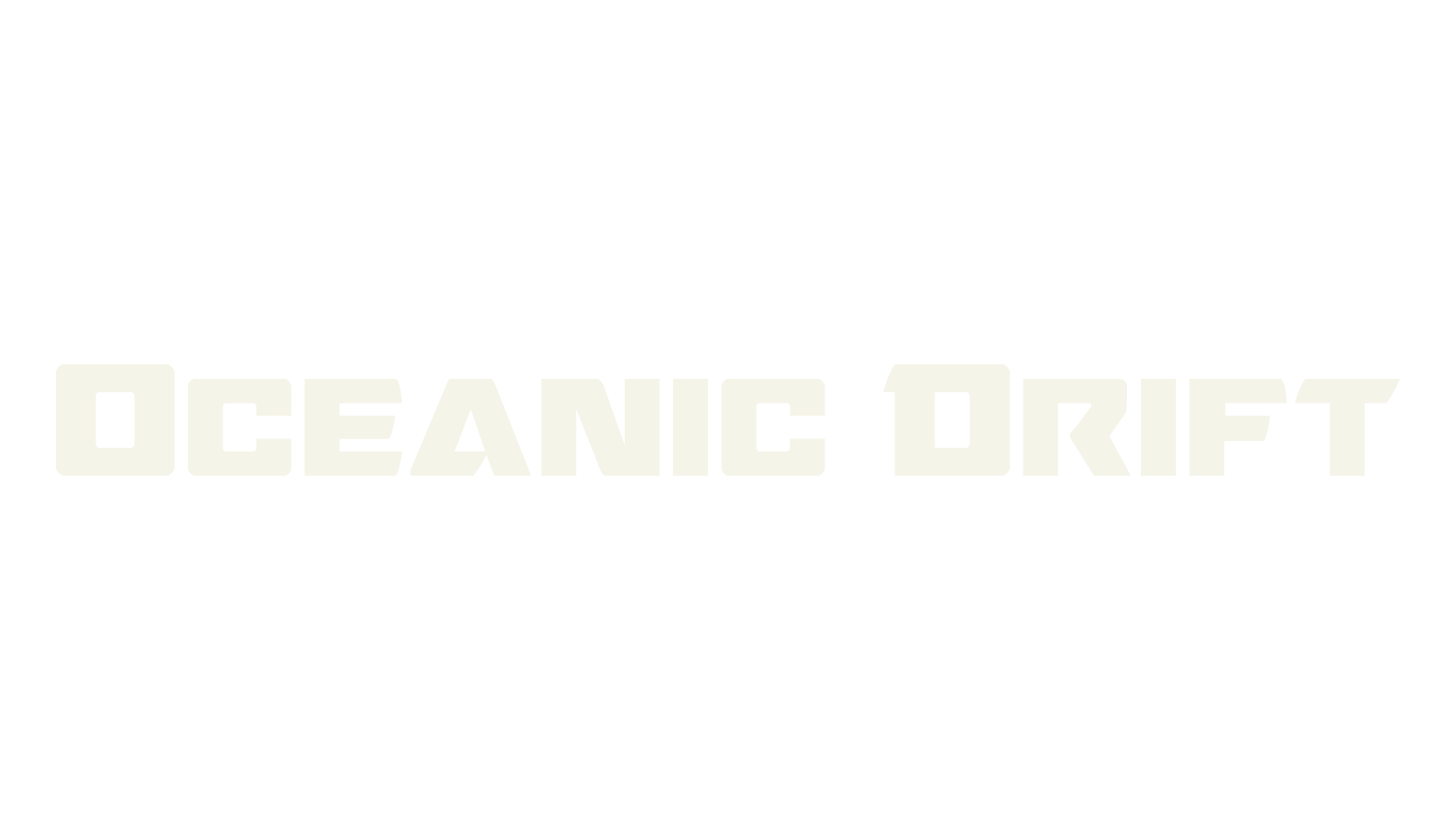 Oceanic Drift, display market font preview