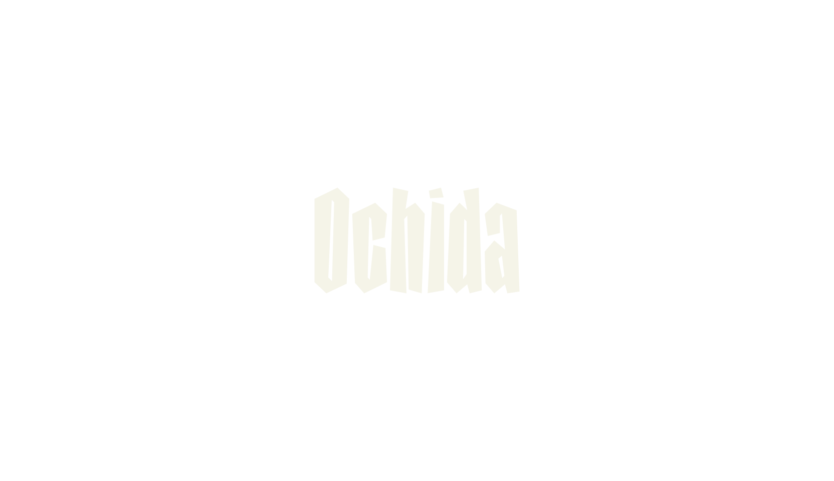 Ochida, display font preview