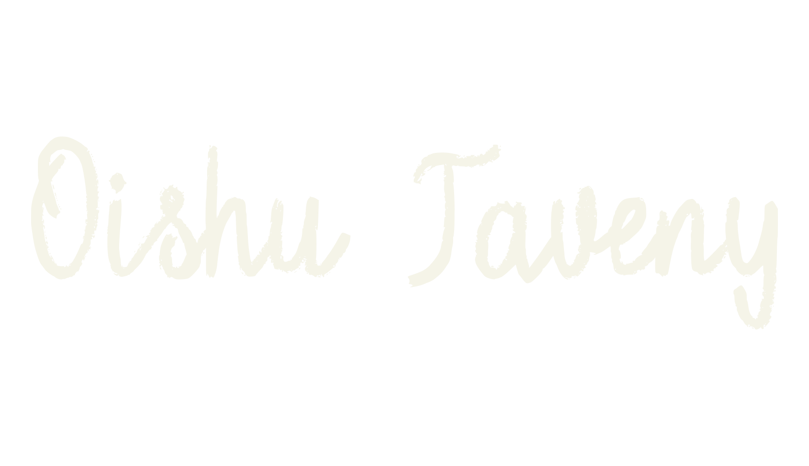 Oishu Taveny, 1990s font preview