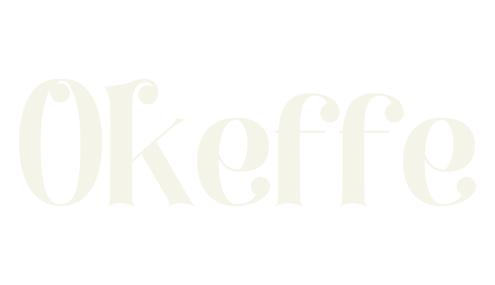 Okeffe, sans font preview