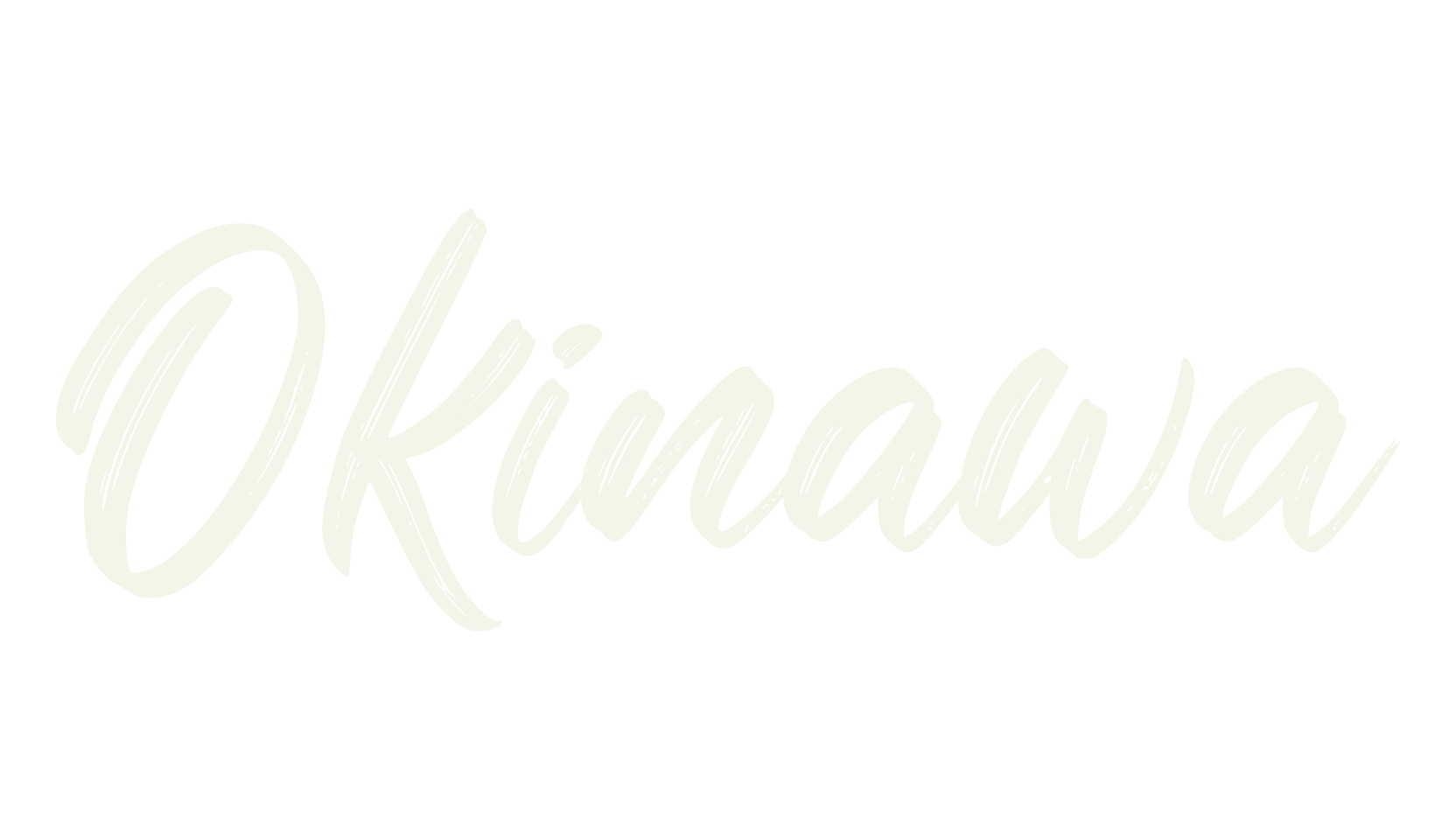 Okinawa, fashion script font preview