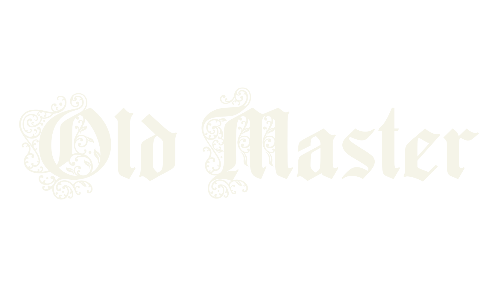 Old Master, fantasy font preview