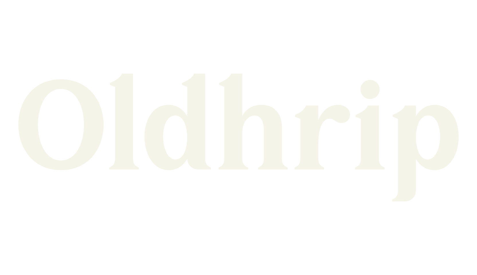 Oldhrip, retro font preview