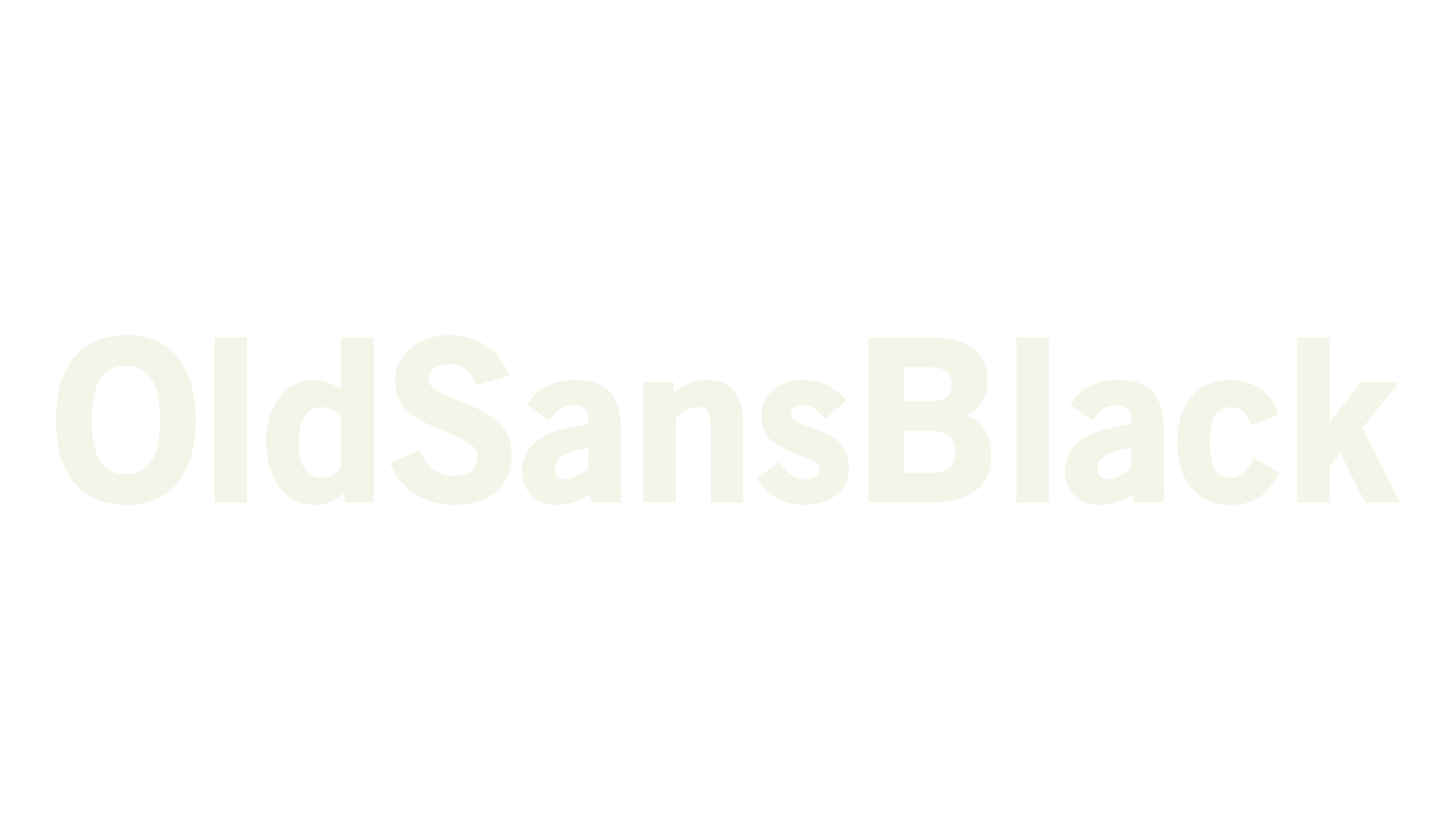 OldSansBlack, sans font preview