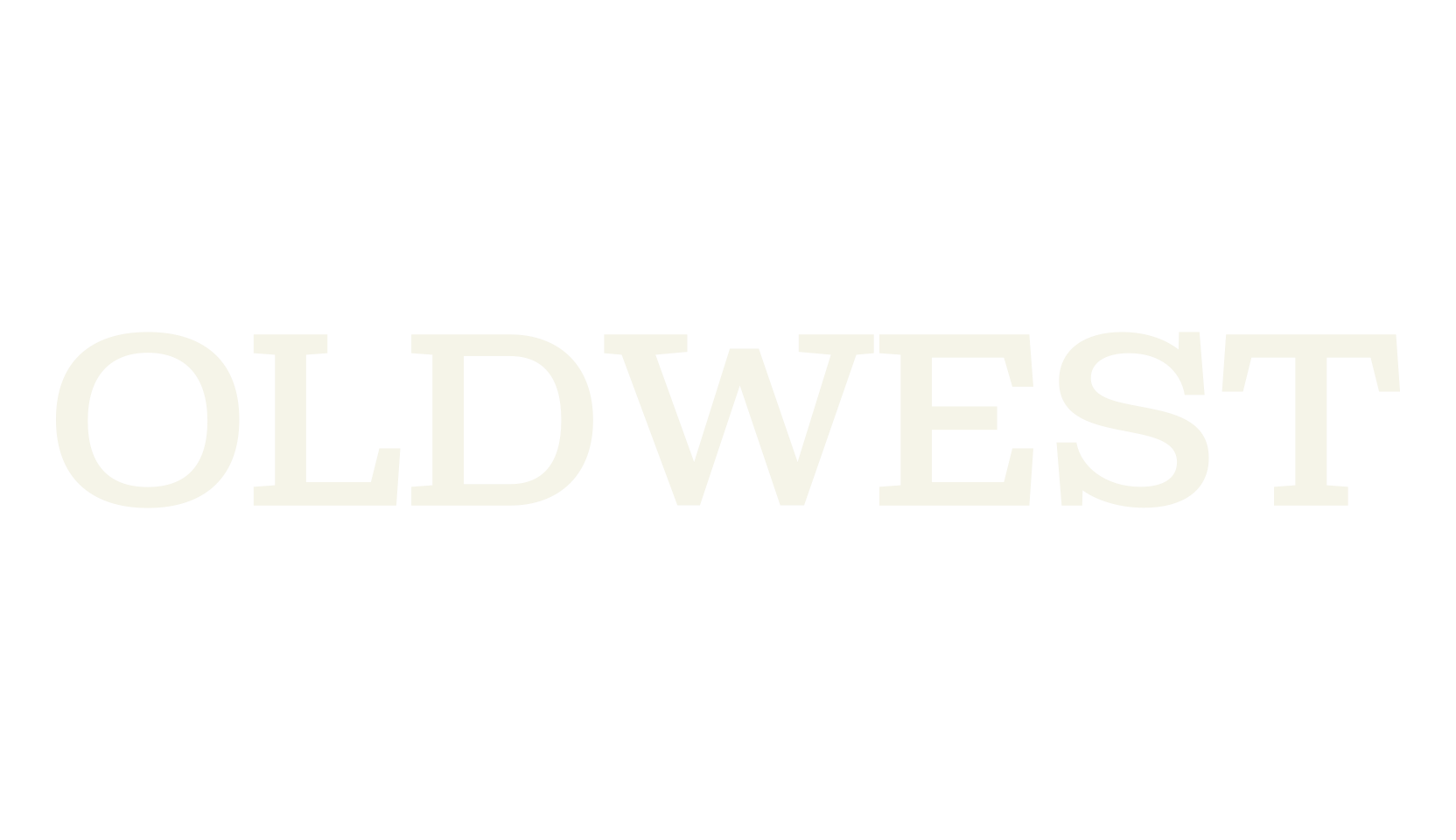 OLDWEST, fancy font preview